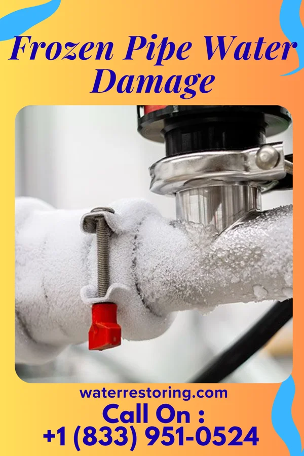Frozen Pipe Water Damage in Prairie View, KS